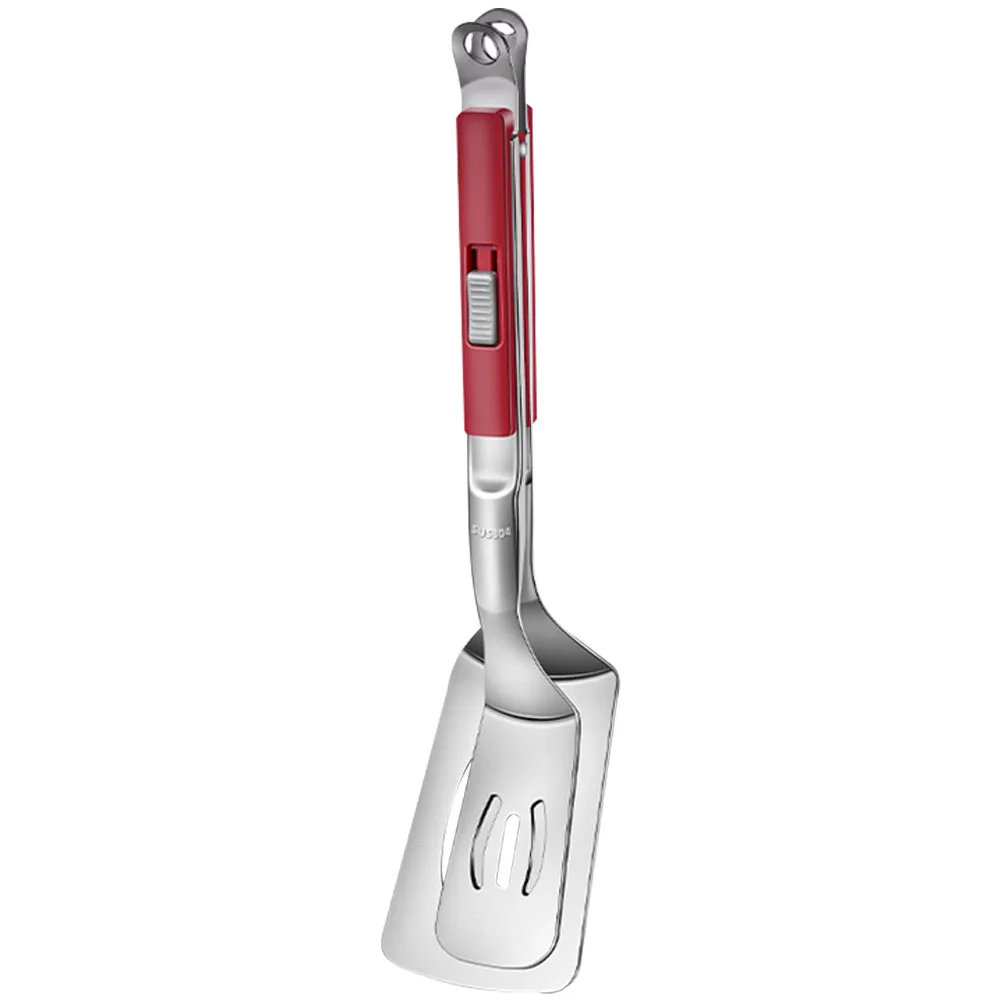

Multifunctional Cooking Shovel Fish Steak Tong Stainless Steel Kitchen Tool Home Restaurant Spatula Non-stick Pancake Fryer