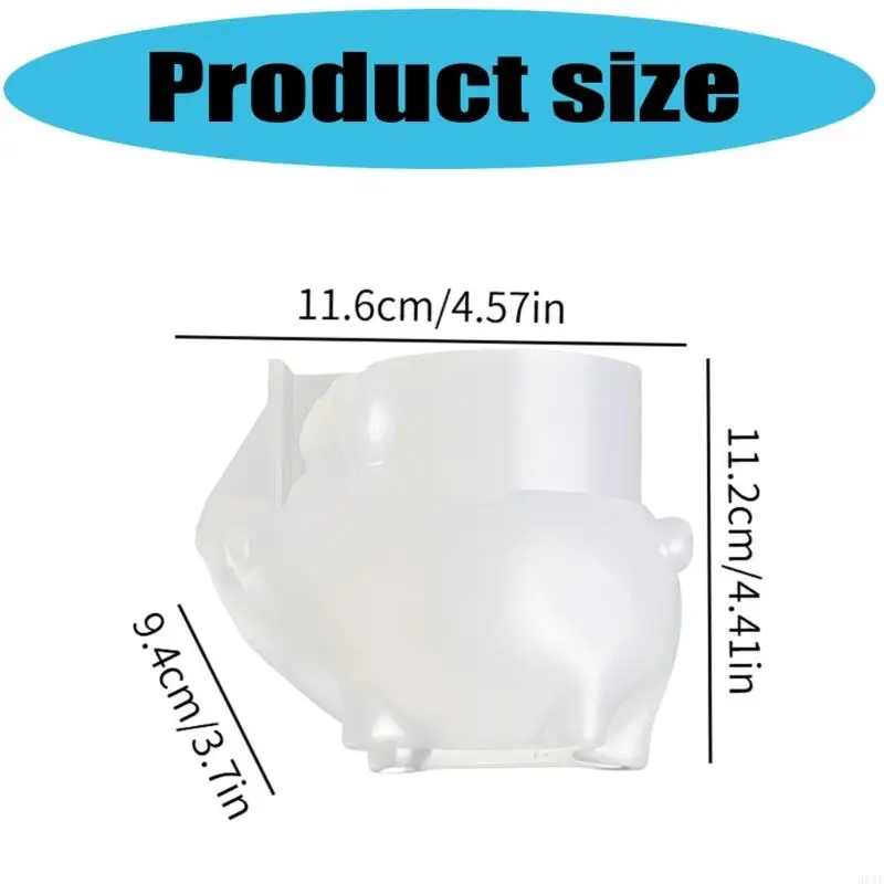 91AF مرنة سيليكون الخنزير البري زارع قالب أداة صنع المجوهرات نسيج السيليكون لسهولة Demolding والاستخدام متعدد الأغراض