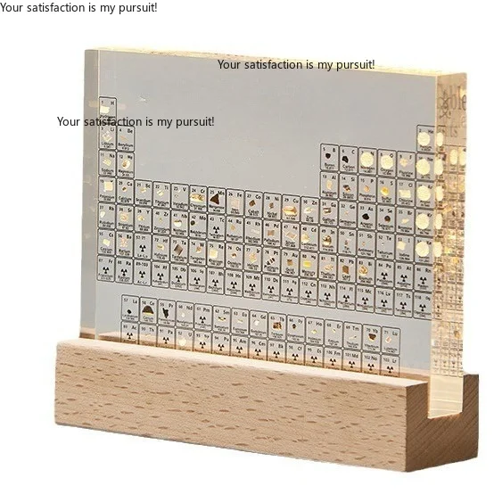 for junior high chemistry study, desk decor, ideal Teacher’s Day gift 3D physical periodic table of elements ornament