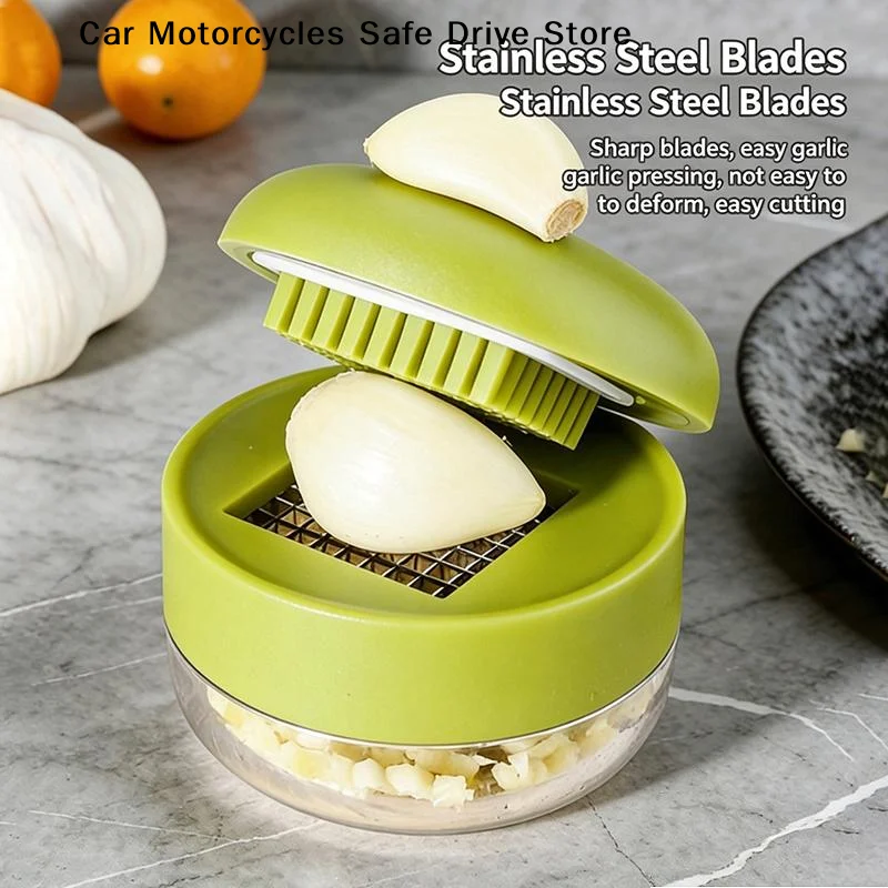 Manual Garlic Press - 【M】1pc Multifunctional Garlic Press Manual Mincer