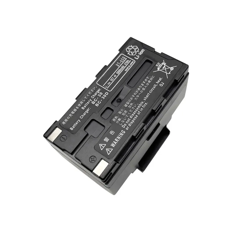 BT-65Q 5200mAh Battery for GTS 750 720 722 GPT 7500 Total Station Surveying Instrument 7.4V Li-ion External Rechargeable