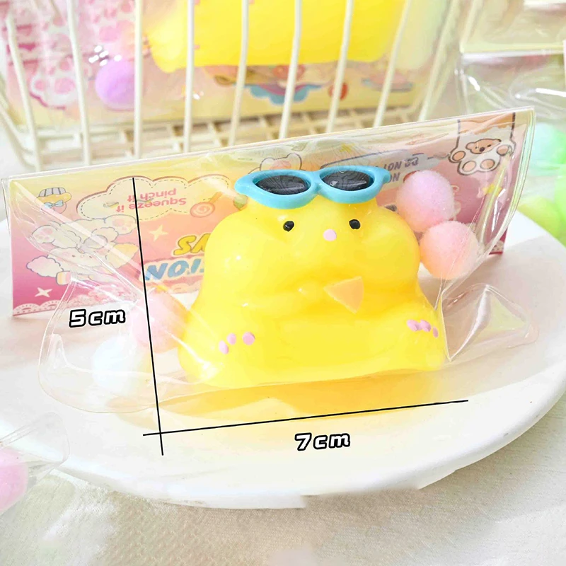 Cute Hamster Squeeze Toy Fashion Decompression Toy Cartoon Kawaii Slow Rebound Toys Creative Stress Relief Relax Toys Gifts