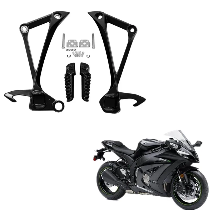

Для Kawasaki Ninja ZX10R 2011-2014 мотоциклетные задние пассажирские колышки подставка для ног аксессуары для мотоциклов