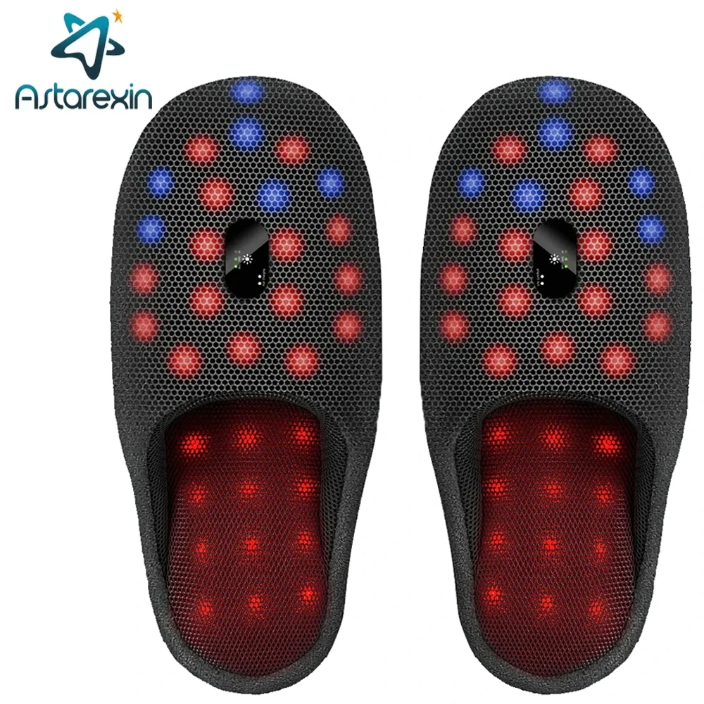 

Astarexin 850nm Near Infrared Red Light Rechargeable For Feet Heated Relaxation Device Blue Light 460nm & 660nm Heating Pulse
