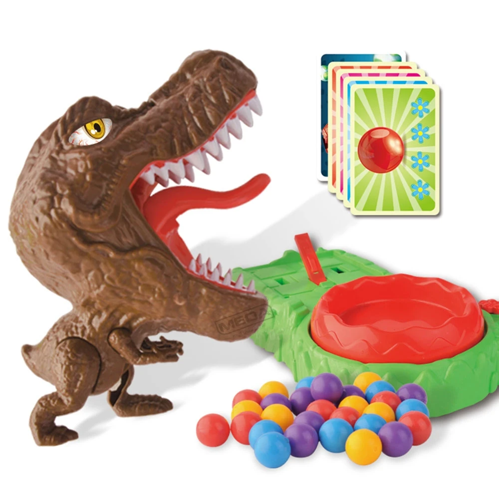 MEOA Stealing Dinosaur Eggs Pranking Toys Dinosaurs Appearing Scary Toy Stress Relieving Parties Tabletop Games Halloween Gift