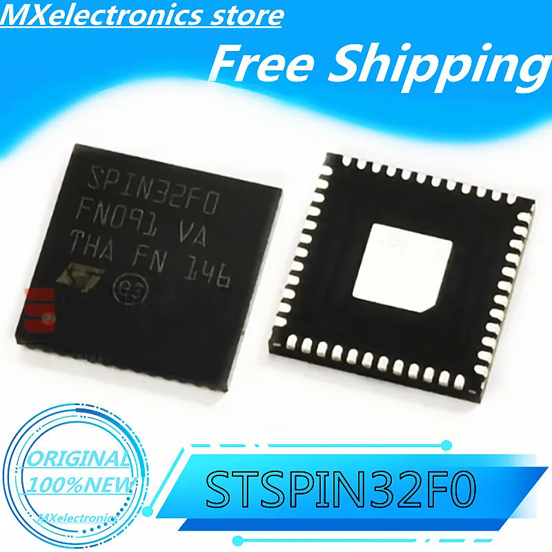 

2pcs/Lot 100%NEW STSPIN32F0 QFN48IC Advance BLDC Contrlr w/Embedded MCU ORIGINAL
