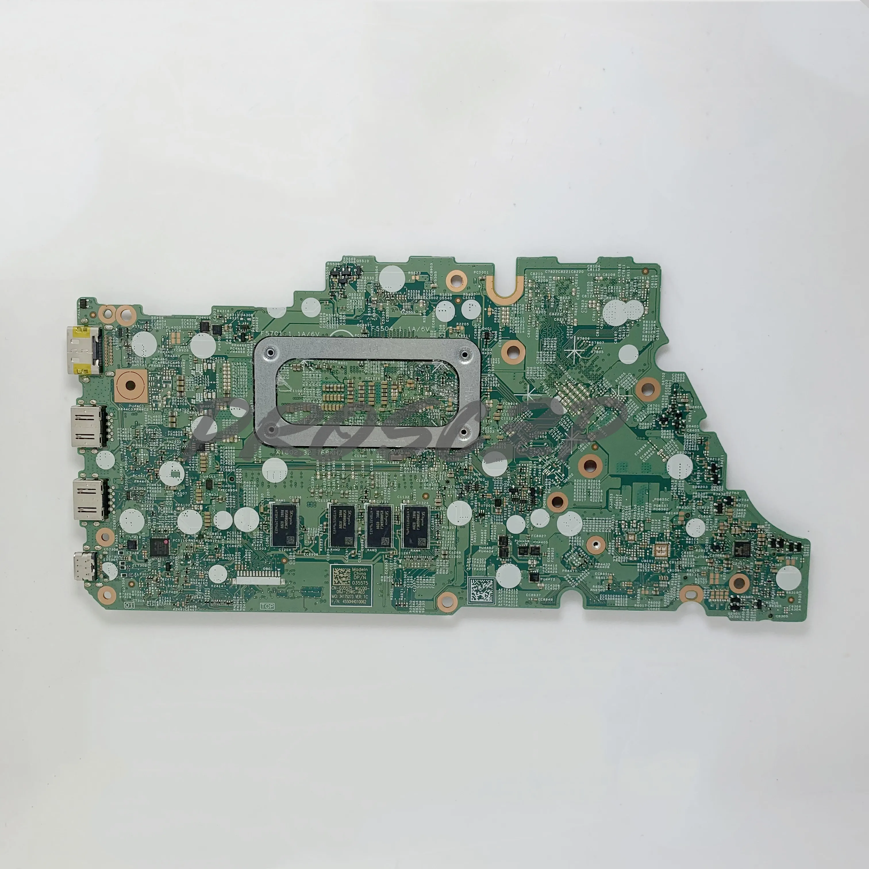 CN-0355T5 0355T5 355T5 Mainboard For DELL Inspiron 5490 5498 5590 Laptop  Motherboard SRGKZ i5-10210U CPU 100% Full Working Well