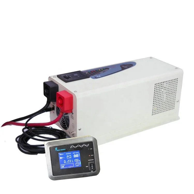 1000va 12V 220V best hybrid solar inverter with charger off-grid 1kw   ups invertor for home system  France market