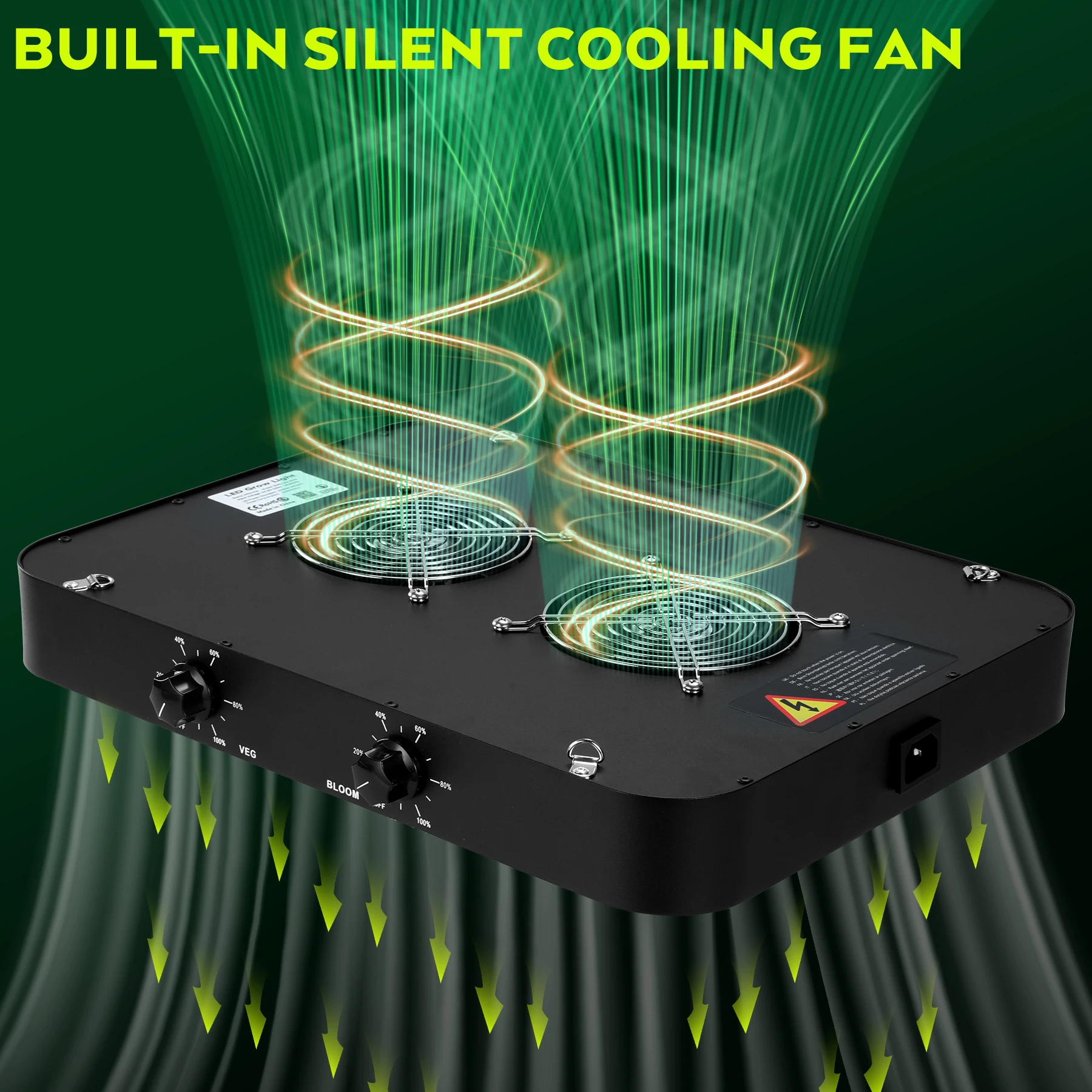 1200W/2000W LED Plant Lamp Double Dimmable VEG Bloom Dual Mode LED Grow Lamp Plant Lamp Full Spectrum Grow Lights