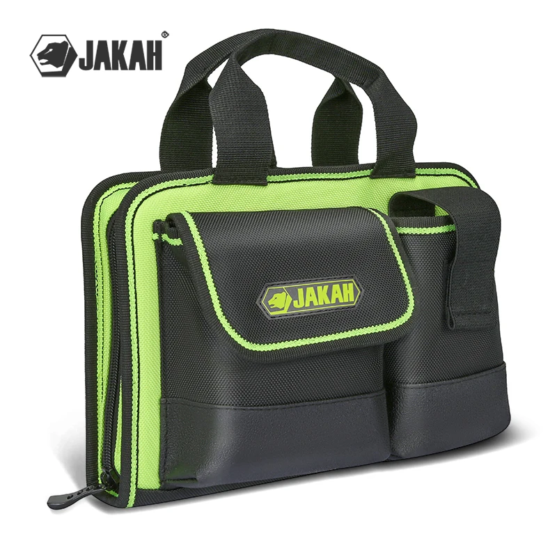 Jakah 1680D Waterproof Portable Technician Electrician Bag Network Organizer Kit Repair Tool Bag