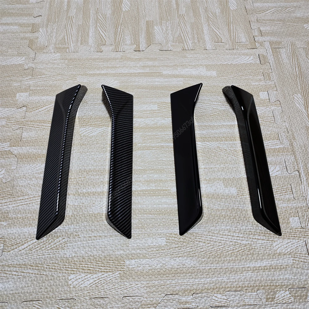 Car Rear Window 2Pcs Side Splitter Wing Gloss Black Exterior Trim Only For Seat Leon 5F FR MK3 MK3.5 5Door 2013-2021 Kits Tuning - view 3