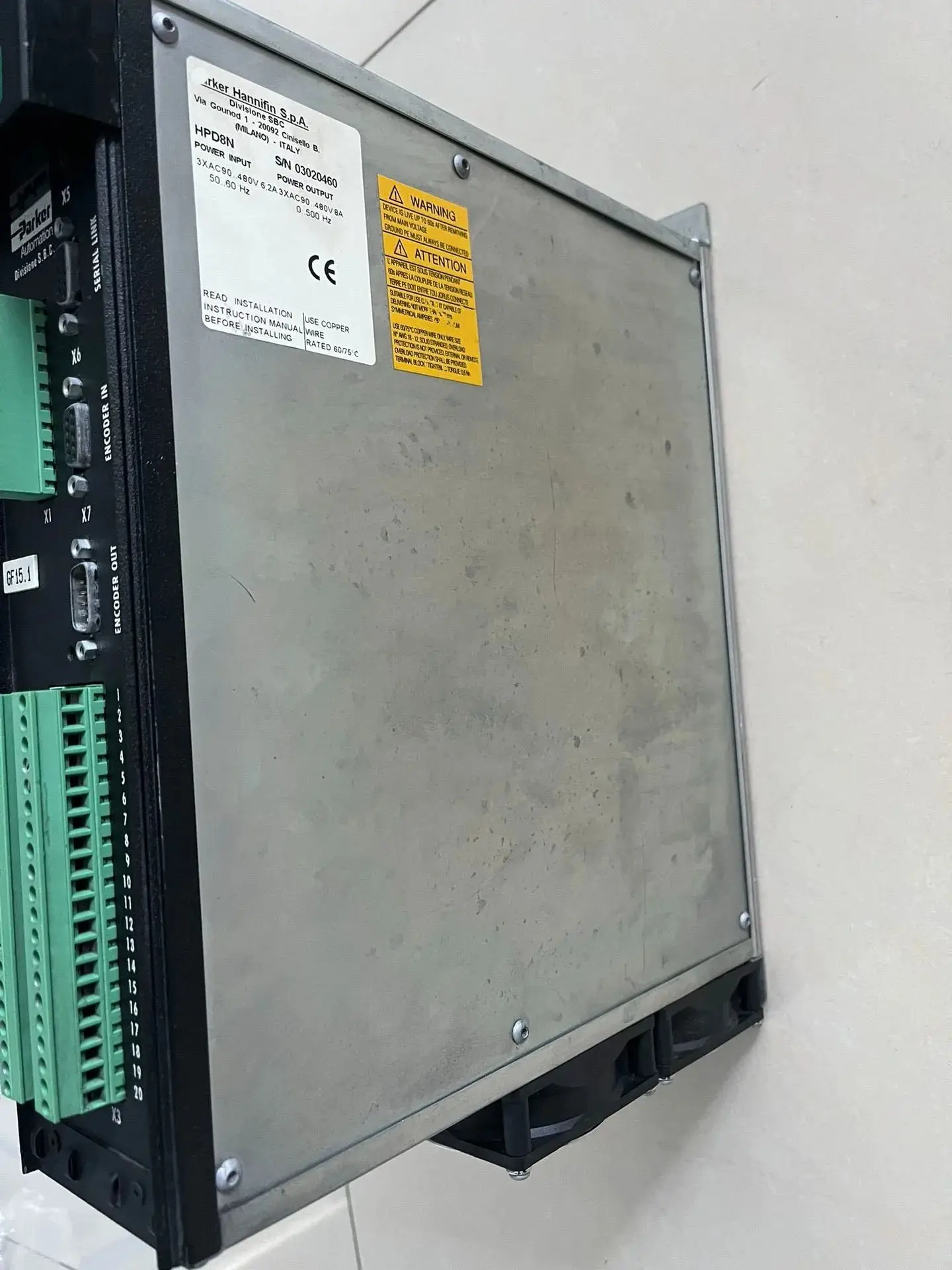 Сервопривод HPD8N для Parker