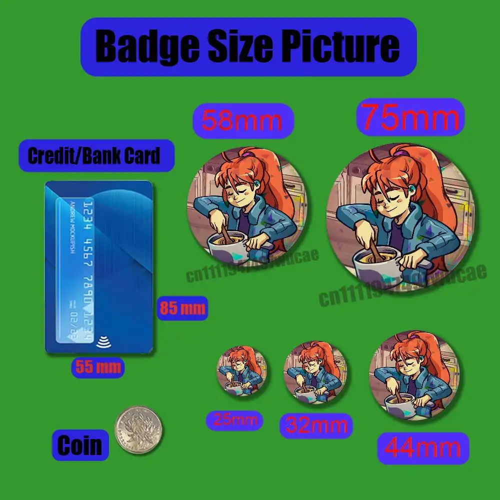 For Badeline Madeline Celeste Badge Case Custom Pin Insignia Emblem Round 25mm Brooch Button Laser Cover