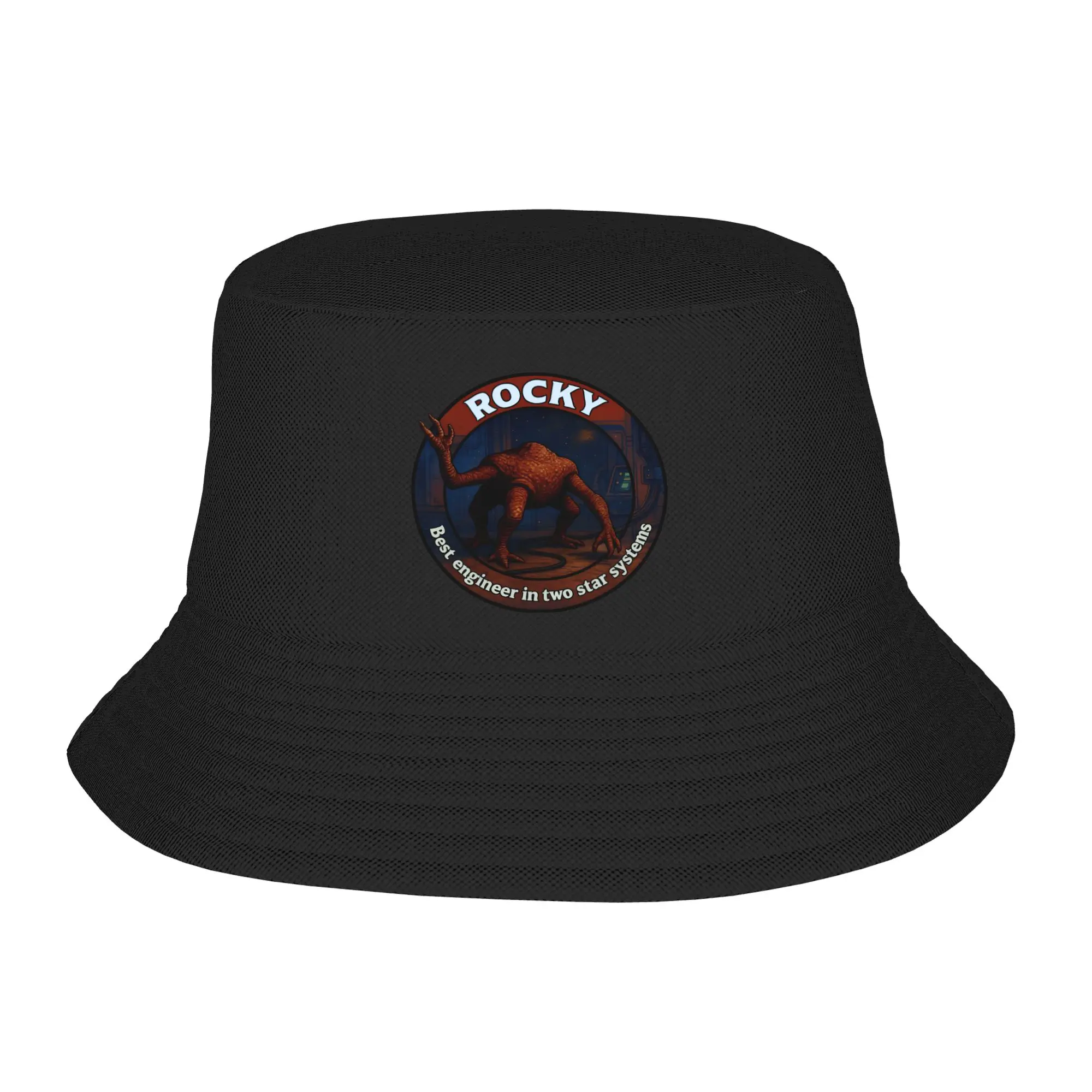 Project Hail Mary Rocky Best Engineer in two star systems  Bucket Hats Travel Headwear Fishing Fisherman Hats for Unisex Bob