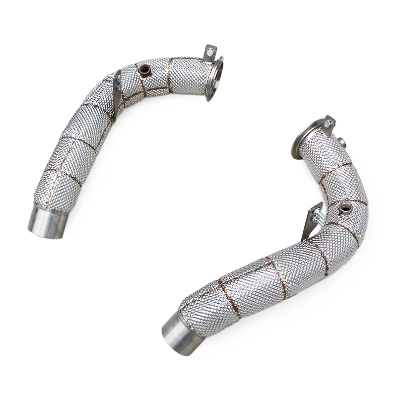

Custom Straight Header Downpipe In Stock For BMW M5/M6 F06/F10/F12 2012-2016 Stainless Steel Pipes Exhaust Free Flow System