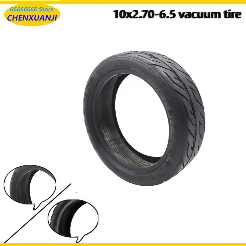 10x2.70-6.5 vacuum tyres are used For balancing electric scooters and are suitable For various road surfaces