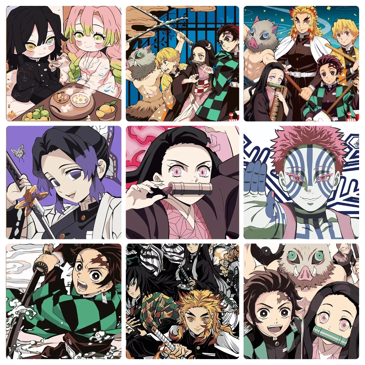 Letter S Art Craft - Oil Painting By Numbers Japanese Anime