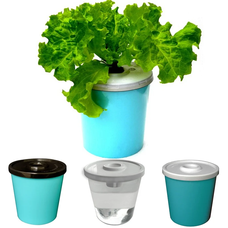 Garden Balcony Office Table Hydroponic Barrel Children's Interests Home Soilless Planting Cup Vegetable Flower Pot