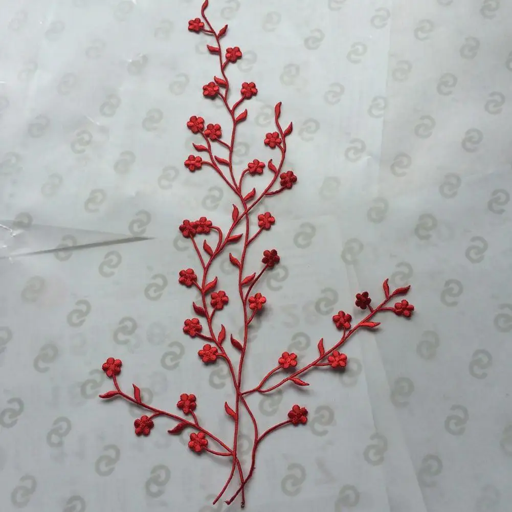 ثلاثية الأبعاد زهرة زين زهر البرقوق التطريز الصدار DIY بها بنفسك خياطة التصحيح الملابس والاكسسوارات الزفاف ملابس للحفلات الزينة