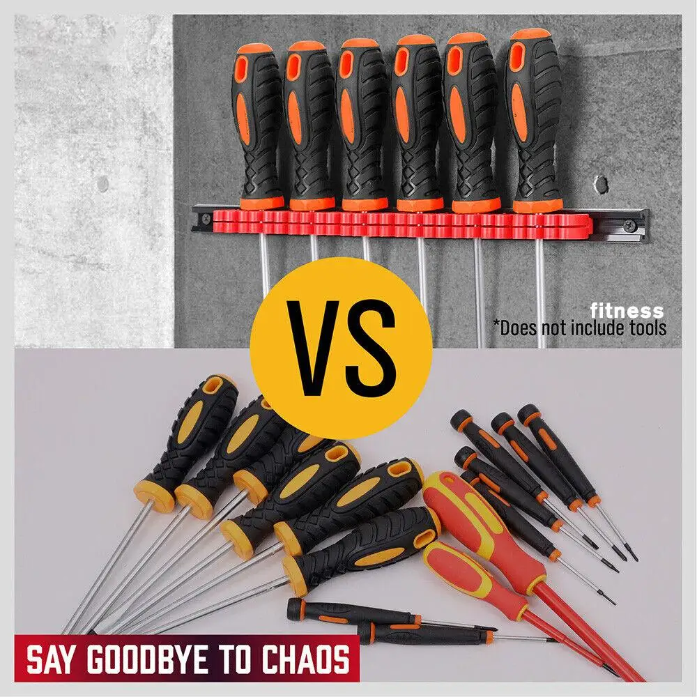 Screwdriver Organizer Wrench Organizer Hand Tool Holder Display Rack Workshop Vice Wrench Storage Rack Accessories