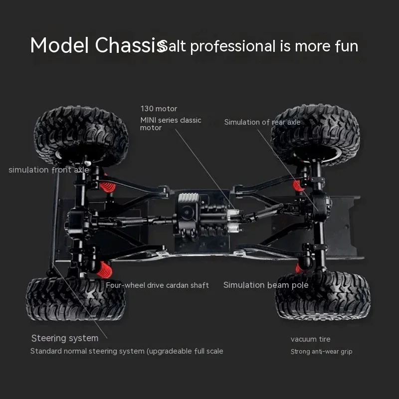 Remote Control Mn45 Model Number  Model  Land Cruiser Fj Pickup Truck Four-Wheel Drive Off-Road Climbing Vehicle Toy For Childre