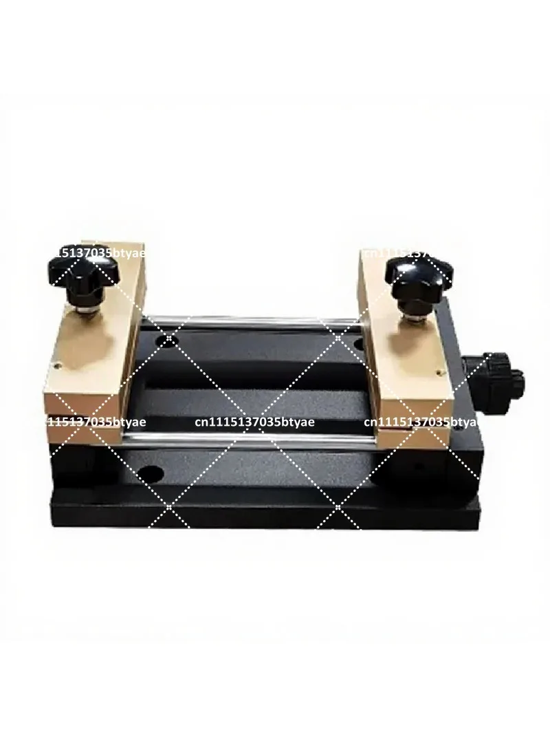Laser Marking Machine Thin Paper Cutting Fixture Horizontal Stretch Translation Table for Gold Foil Small Parts