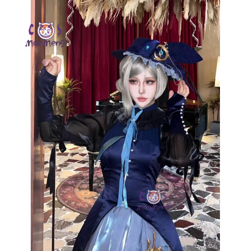 

Game Reverse:1999 New Vertin Cosplay Costume Dress hat mask props Halloween party men women fashionable full set of clothing