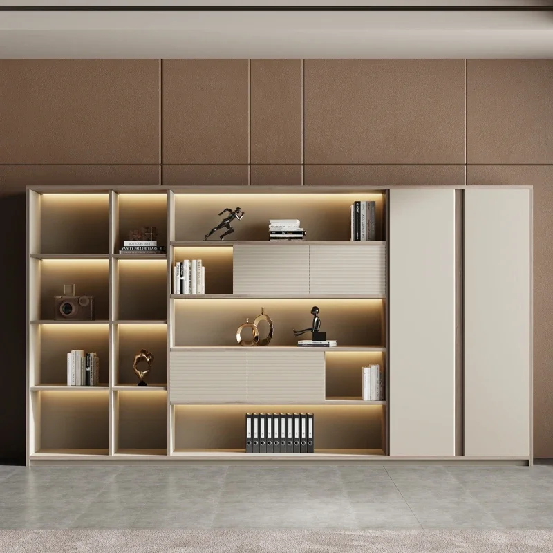 الملحقات مكتب الخشب الديكور معلومات الرف خزانة مكتب مع درج مصمم الكمبيوتر أثاث Beistelltisch #3