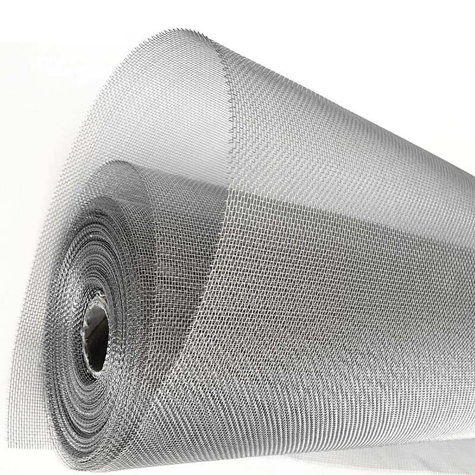 Grey 304 Stainless Steel Mesh Woven Metal 30 Mesh Hole 0.07mm Suitable for Ventilation Cages Garden Windows and Filter Screens