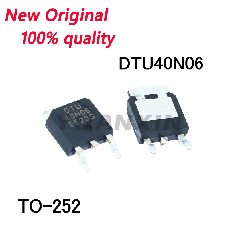 10/PCS New Original DTU40N06 40N06 TO-252 Field effect tube In Stock