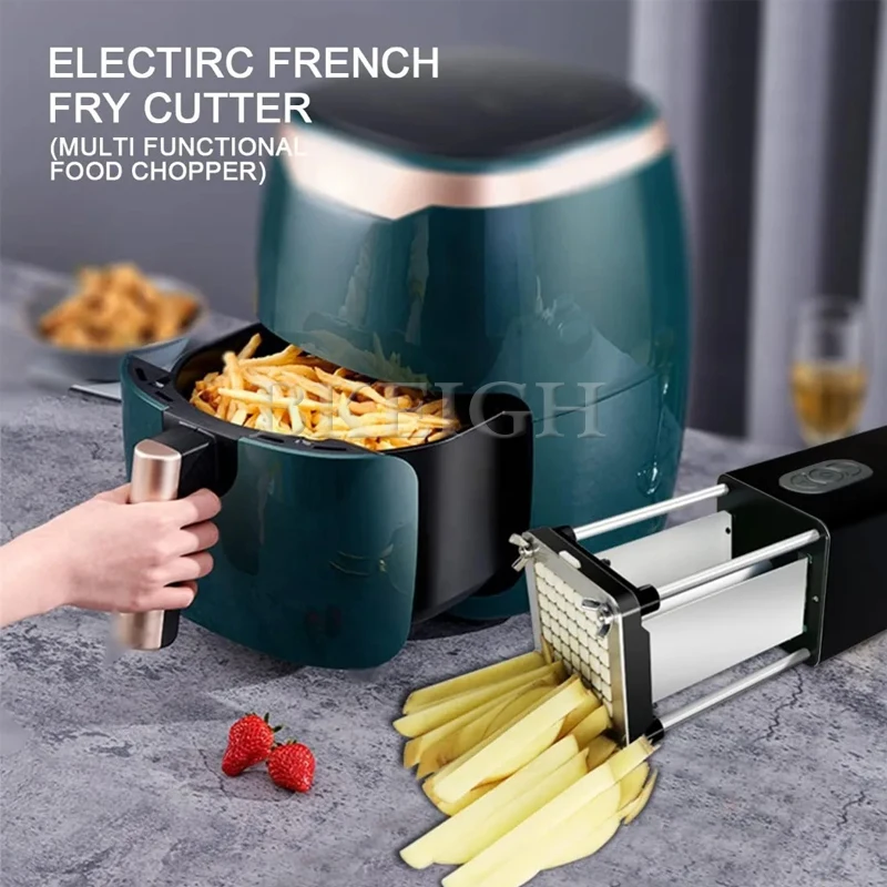 Professional Electric Vegetable Cutting Machine Stainless Steel for Household & Commercial Carrot Potato Slicer