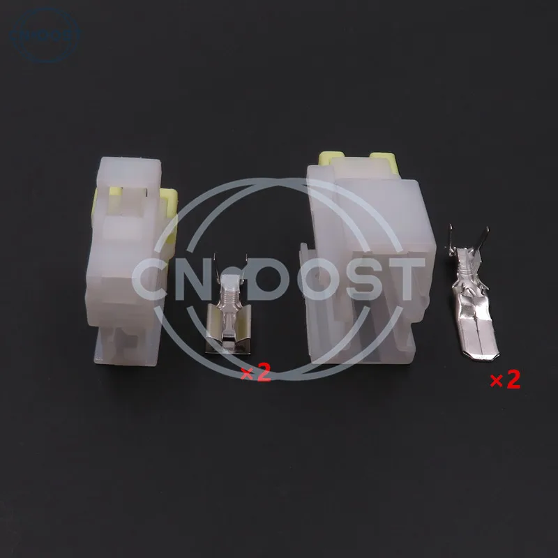 1 Set 2 Way 7123-6020 7122-6020 Automobile Socket Automotive Connector AC Assembly Female Male Plug With Pins