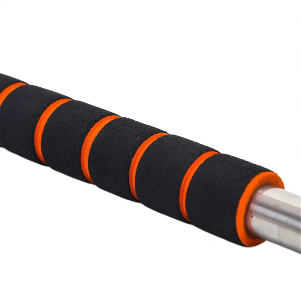 Tourist Stainless Steel Pole Flag Sponge Handle Handheld Flag Pole Banner Portable Telescopic Flag Pole Outdoor