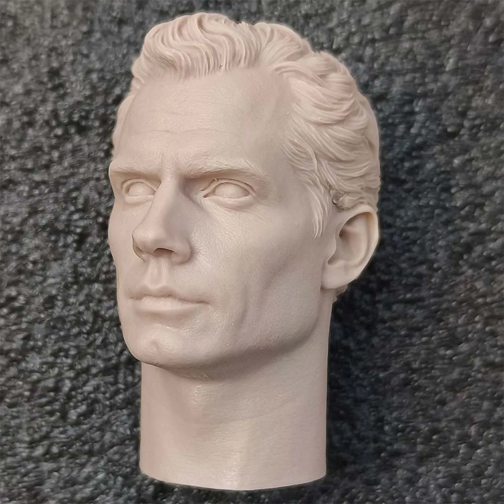 1/6 Die Cast Resin Picture Model Assembly Kit Henry Cavill Head Sculpting (55mm) Unpainted Free Shipping