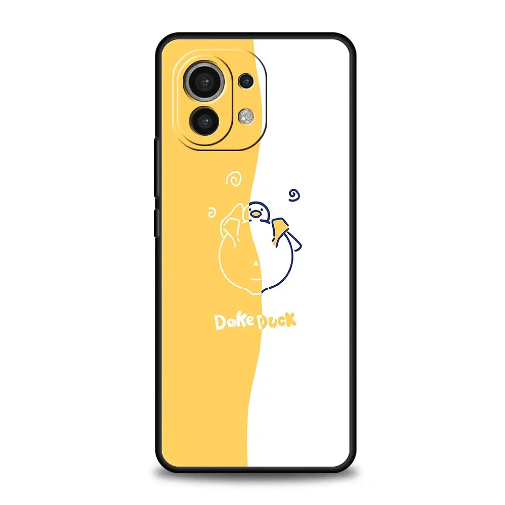 Coque de téléphone de luxe Duck Art, coque en silicone pour Xiaomi 14 13T 12T Pro 12 13 11 Ultra Mi Note 10 Lite 10T 5G 11X Pro 11T 11i 9T