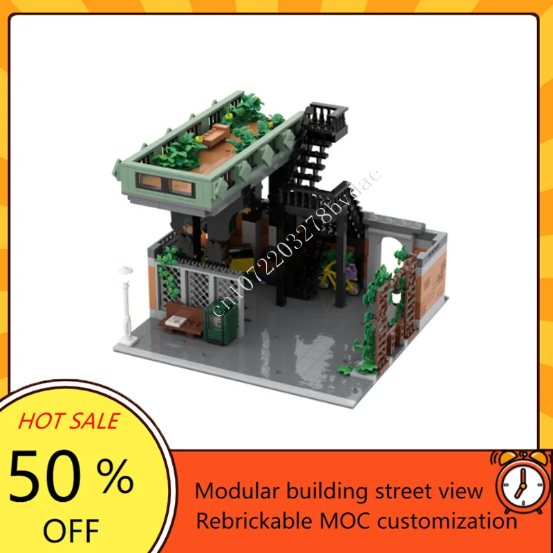 4049PCS Park Collection Modulaire MOC Creatieve street view Model Bouwsteen Architectuur DIY Onderwijs Assemblagemodel Speelgoed Cadeau