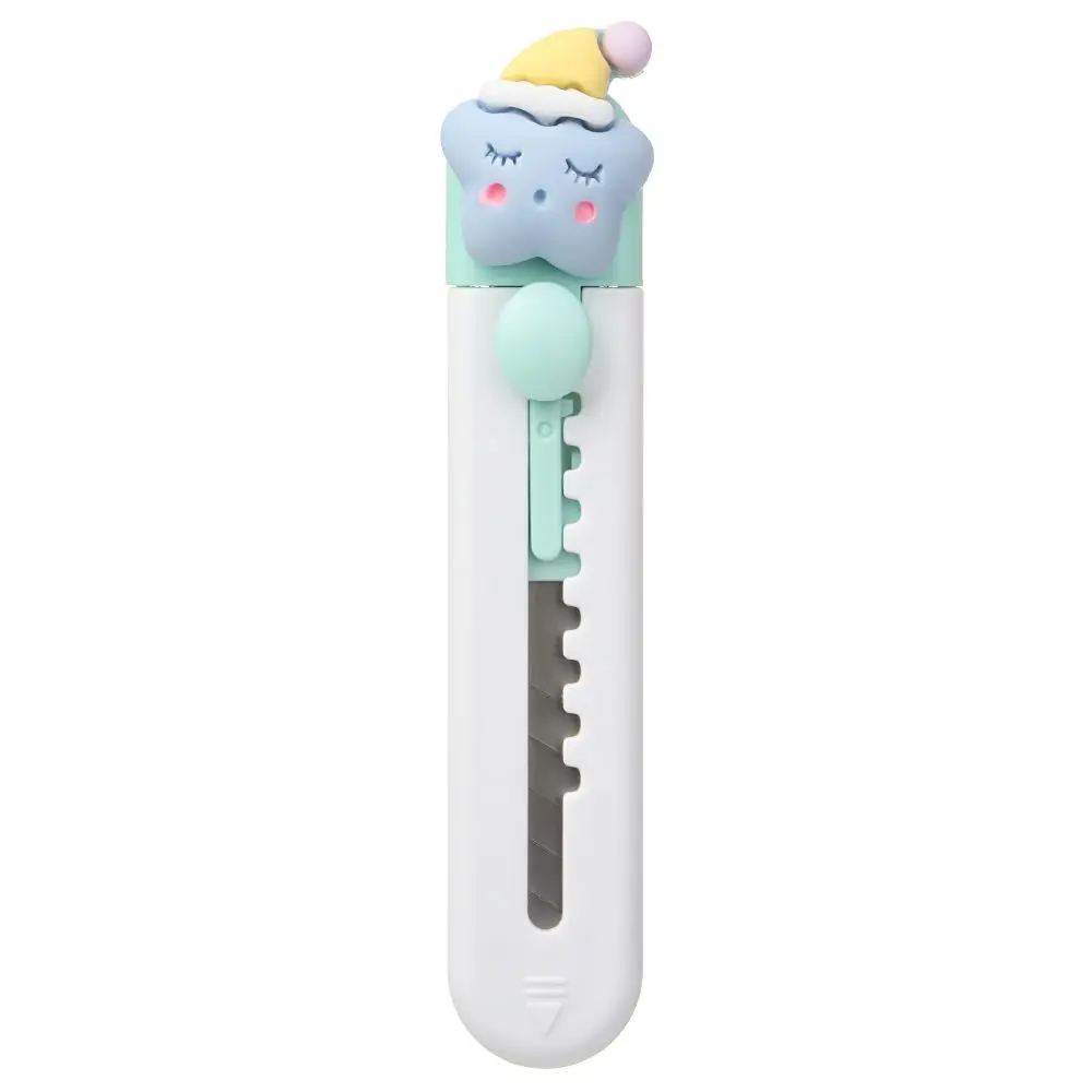 School Office Supplies Mini Portable Letter Envelope Opener Cutter Utility Cutter Cartoon