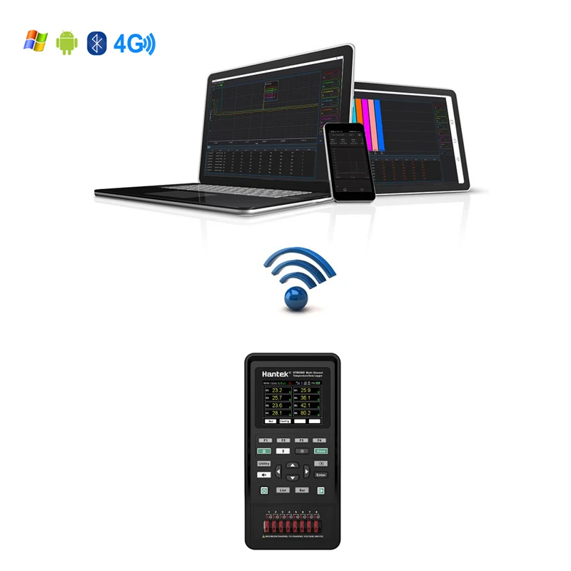 Hantek 8-channel Temperature Data Logger HTM208B HTM208C