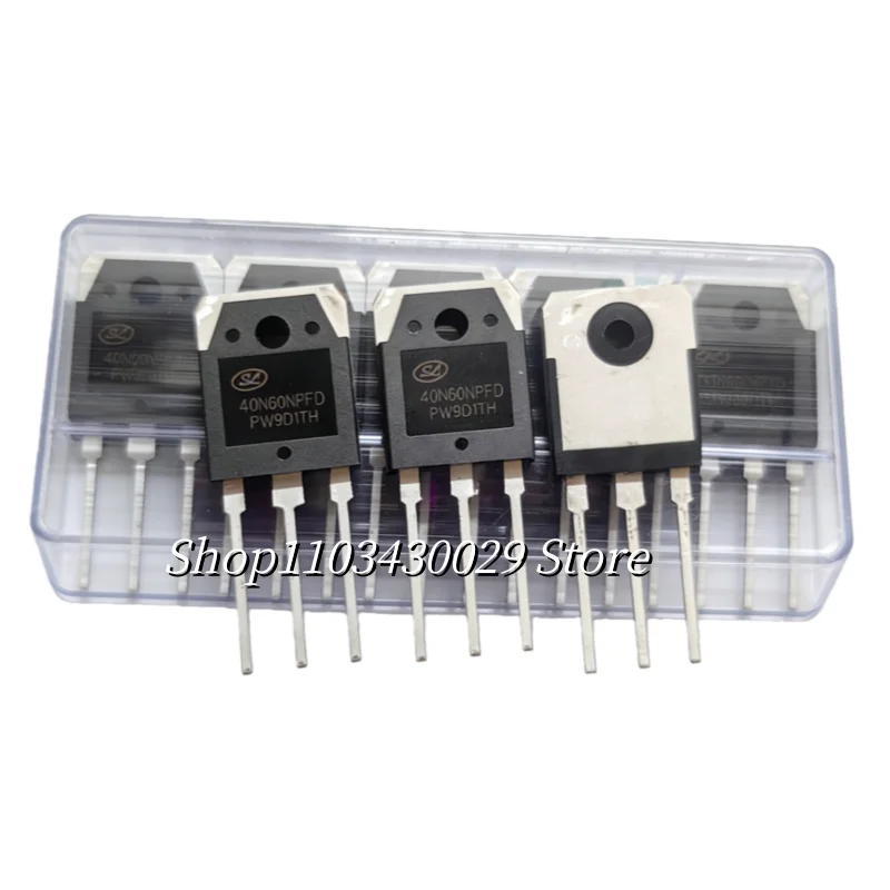 10Pcs New Original SGT40N60NPFD 40N60NPFD TO-3P 40A 600V IGBT Power Tube