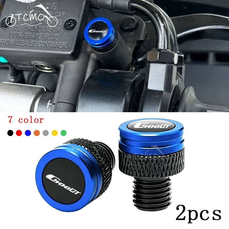 

M10*1.25 Motorcycle CNC Aluminum Mirror Hole Plugs Screws Bolts Cover Cap For BMW C400GT C400 GT C 400 GT C 400GT C400 2019-2026