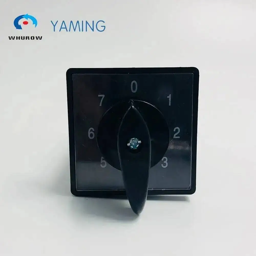 0-7 Position Rotary Cam Switch 20A 5 Poles Changeover Selector Screws Universal Manual Electrical HZ5B-20/5