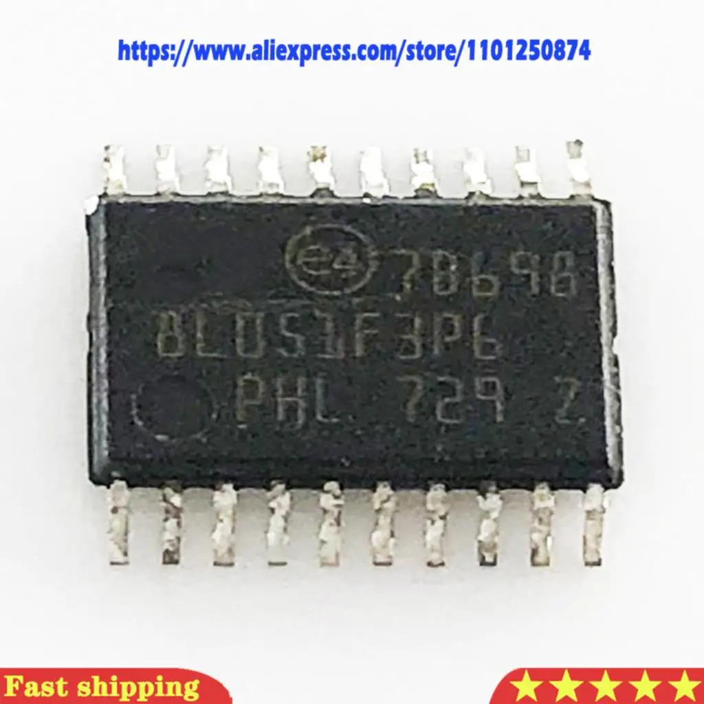 5pcs/lot STM32F030F4P6 STM32F042F6P6 STM32F070F6P6 STM8L051F3P6 STM8L101F3P6 STM8S003F3P6 STM8S103F3P6 TSSOP-20 In Stock