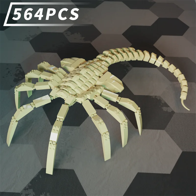 زينومورف Facehugger عمل الشكل اللبنات الغريبة الوجه المعانقة روبوت كول هالوين الرعب لعب للبالغين والأولاد هدية