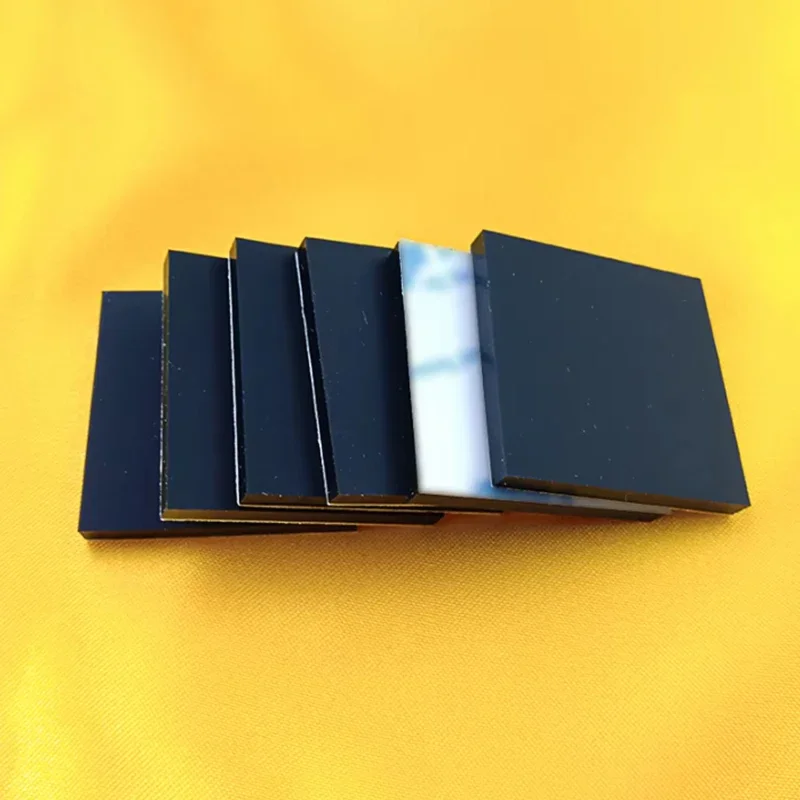 Rectangular/Square Self-adhesive Silicone Rubber Pad Thickness 0.5-4mm Anti Slip And Shock-absorbing Sealing Foot Pad