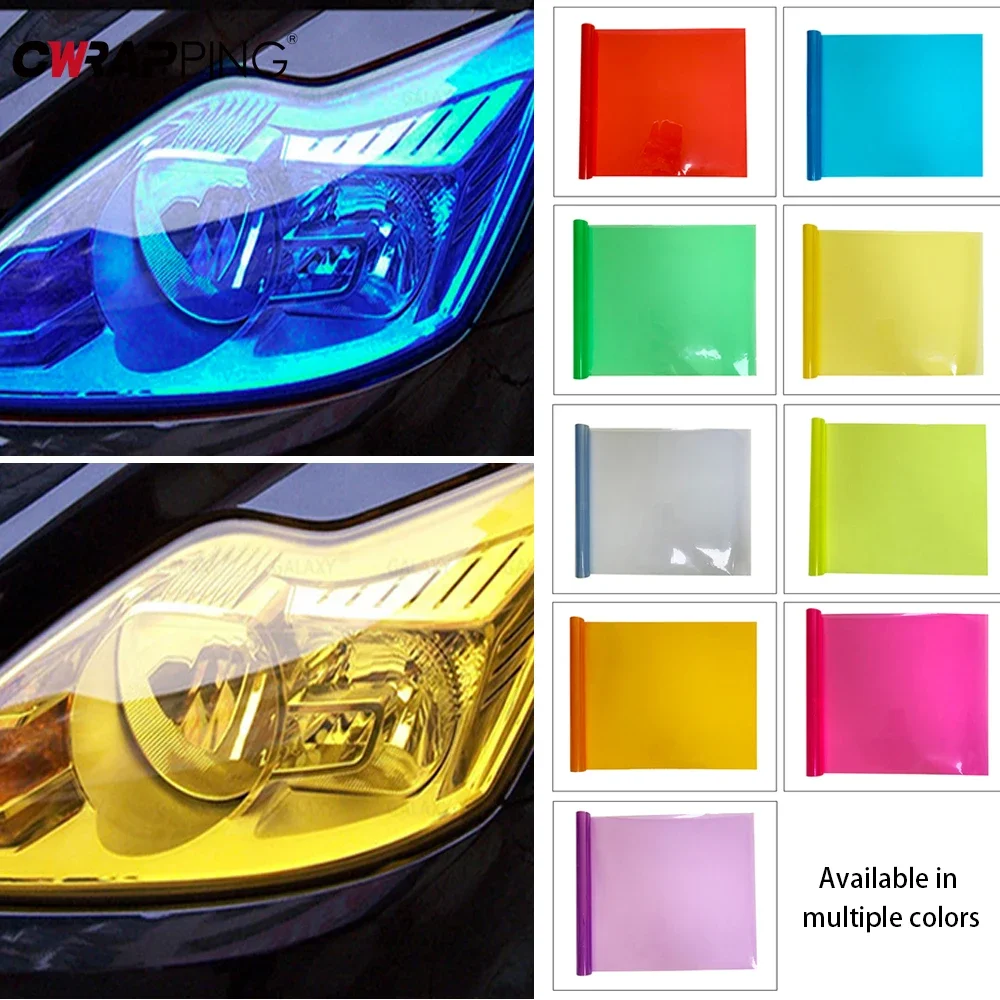 Scheinwerfer PVC Film Rücklicht Tönung Wrap Abdeckung Film Folie Aufkleber Glänzend Licht Matte Schwarz Abdeckung Gepanzerte Filme für Auto Zubehör