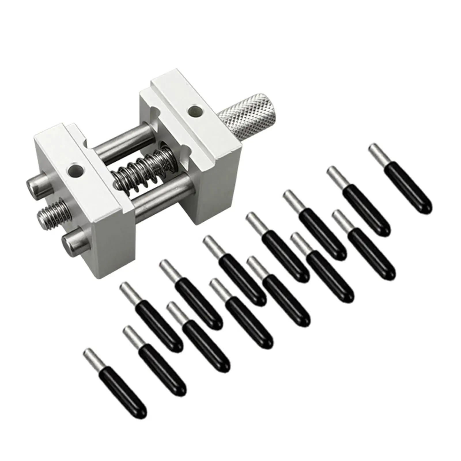 Bench Vise Watch Repairing Tool Portable Aluminum Alloy Universal Miniature Workbench Vise for Crafts Jewelry Models Hobbies