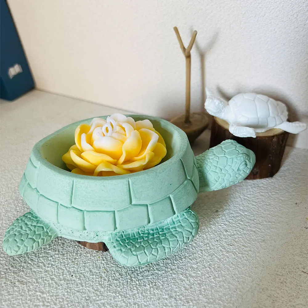 

Силиконовая форма в виде черепахи, якоря, цветов, эпоксидная смола