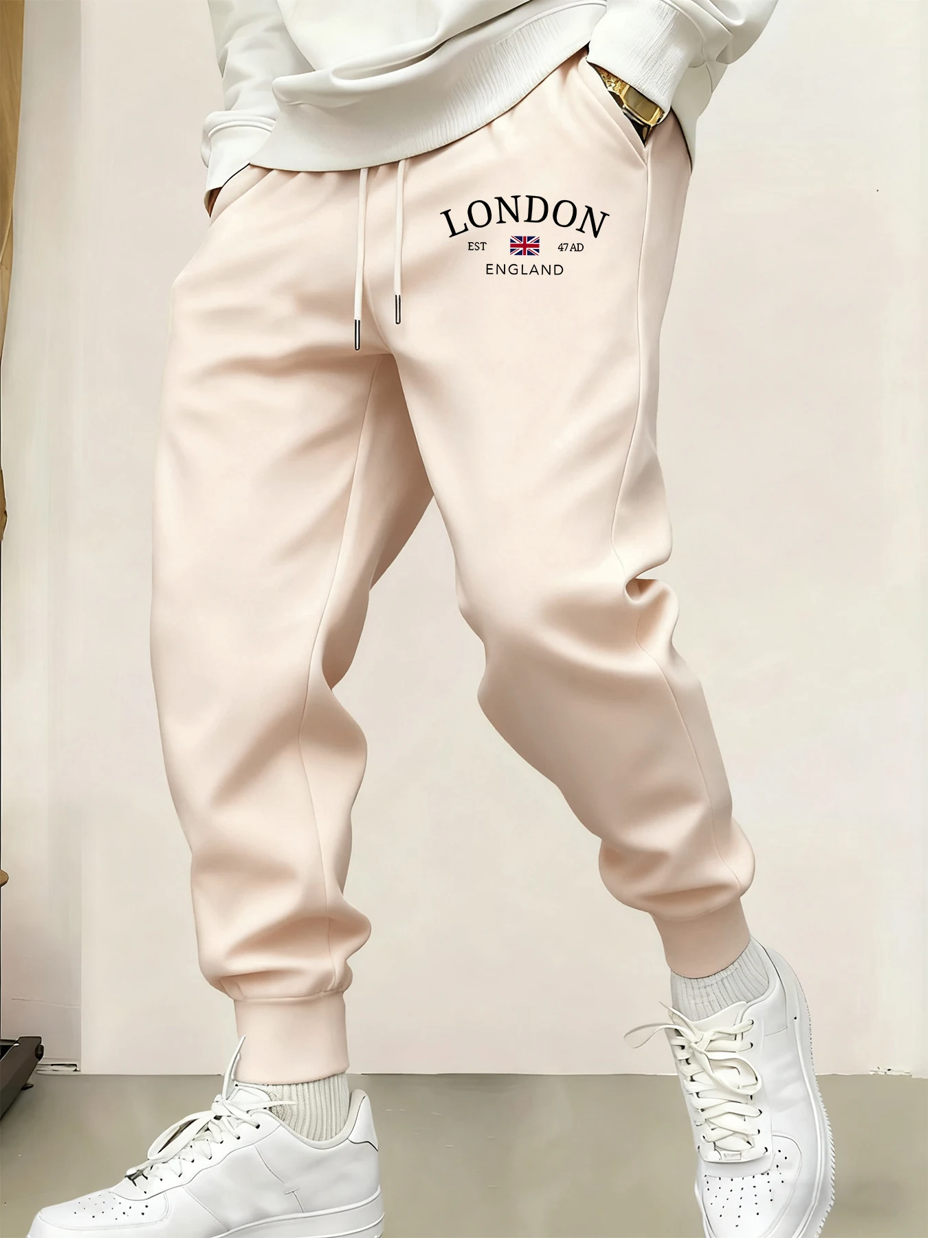 

London England Print Mens Sweatpants Autumn Long Pants Warm Hip Hop Trousers Joggers Multicolor Unisex Sweatpant Fashion Pant