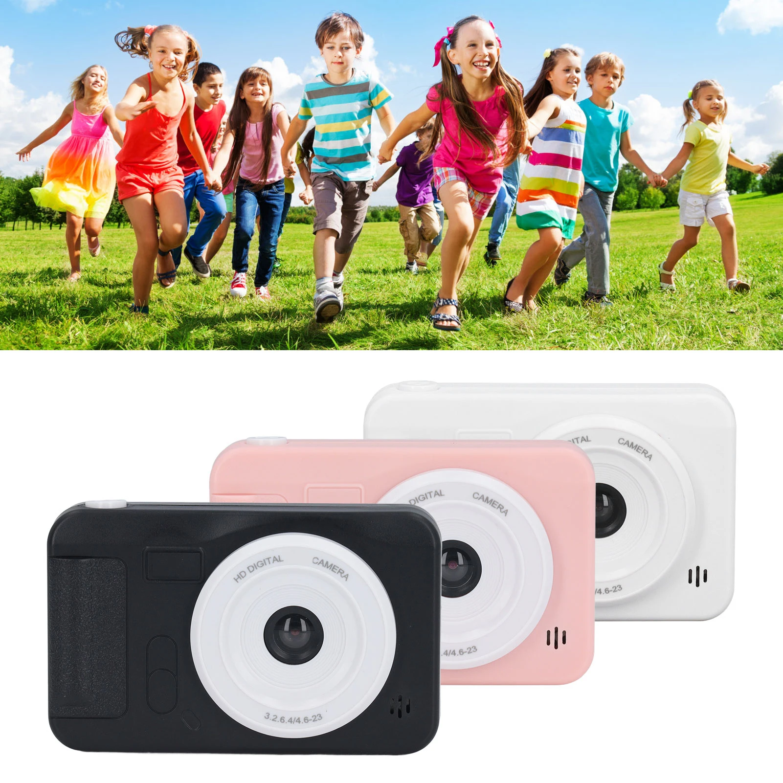 Kid Digital Camera Support 32GB Card 40MP 4K HD 1080P 8X Zoom Auto Focus Kid Digital Video Camera for Children