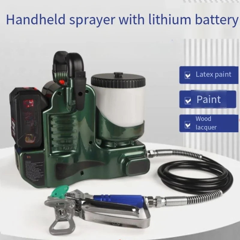 Lithium battery handheld sprayer can be used for home improvement latex paint paint spraying repair DIY small sprayer